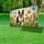 Boston Terrier Dog Wildflower Monarch Butterfly - Outdoor Pet Lover Home Decor Yard Sign - 4