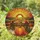 Pumpkin Wagon Autumn Landscape - Fall Harvest Home Decor Gift Stained Glass Suncatcher - 1