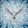 White Dove Widespread Wings Sky Blue Swirls Radiating Light - Home Decor Gift for Bird Lovers Stained Glass Suncatcher - 5