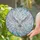 White Dove Widespread Wings Sky Blue Swirls Radiating Light - Home Decor Gift for Bird Lovers Stained Glass Suncatcher - 2