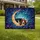 Basset Hound Moon Stained Glass Celestial Night Home Decor Gift Yard Sign - 1