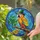 Parrot Leprechaun Hat Four-Leaf Clover Golden Coins - St. Patrick's Day Home Decor for Luck Collector Stained Glass Suncatcher - 2