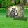 Grey Raccoon Opossum Wildlife Forest Glade Wildflowers - Animal Lover Home Decor Gift Yard Sign - 4