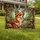Chihuahua Dog Stained Glass Garden Foliage - Dog Lover Home Decor Gift Yard Sign - 1