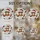 Monkey Santa Hat Sunglasses Christmas Decor - Holiday Gift for Primate Lover Stained Glass Suncatcher - 4