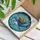 Vibrant Shark Wooden Boat Frog Cupcake Ocean Life Home Decor Gift Stained Glass Suncatcher - 3