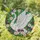 White Swan Floral Mosaic Wildlife Lover Home Decor Gift for Swan Lovers Stained Glass Suncatcher - 1