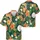 Hawaiian Cats Hibiscus Plumeria Tropical Foliage - Home Decor Gift for Cat Lover Hawaiian Shirt - 3
