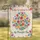 Tulip Daisy Bellflower Floral My Peaceful Day Text - Home Decor Gift Garden Flag - 1