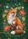 Red Fox Wildflowers Orange Peonies Yellow Lilies - Nature Lover Home Decor Gift Garden Flag - 6