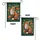 Red Fox Wildflowers Orange Peonies Yellow Lilies - Nature Lover Home Decor Gift Garden Flag - 4