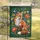 Red Fox Wildflowers Orange Peonies Yellow Lilies - Nature Lover Home Decor Gift Garden Flag - 5