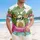 Sunglasses Dabbing Avocado Flamingo Ring Summer Getaway Gift for Avocado Lover Hawaiian Shirt - 4