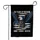 Bald Eagle Police Badge Thin Blue Line 1776-2026 - USA 250th Anniversary Officer Gift Garden Flag - 3