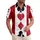 Spade Heart Diamond Club Card Suit Symbols Polynesian Hibiscus - Lifestyle Gift Hawaiian Shirt - 1