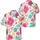 Hawaiian Blossoms Tropical Flowers Floral Accents Organic Swirls - Home Decor Gift Hawaiian Shirt - 3