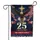 Bald Eagle American Flag 25 Christian Cross - USA 250th Anniversary Years of Blessing for Veterans Custom Family Name Garden Flag - 3