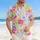 Tropical Flowers Green Leaves Floral Buds Stems - Tropical Lifestyle Gift Hawaiian Shirt - 4