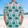 Lush Palm Trees Tropical Landscape - Beach Vacation Home Decor Gift Hawaiian Shirt - 5