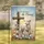 White Lamb Wooden Cross Easter Eggs Spring Flowers - Easter Holiday Home Decor Garden Flag - 1