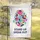 STAND UP SPEAK OUT Upward Sweeping Organic Floral Bouquet - Inspire Change Home Decor Gift Garden Flag - 5