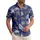 Hawaiian Islands Palm Trees Surfer Tropical Leaves - Island Vacation Travel Gift Hawaiian Shirt - 1