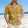 Paisley Scroll Tropical Blossoms Palm Monstera Leaves Seed Pod - Island Home Decor Gift Hawaiian Shirt - 4