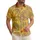 Paisley Scroll Tropical Blossoms Palm Monstera Leaves Seed Pod - Island Home Decor Gift Hawaiian Shirt - 1