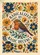 European Robin Radicalized by Basic Decency Floral Botanical - Home Decor Gift Garden Flag - 6