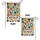 Botanical Shapes Flowers 'Hate Has No Home Here' - Inclusivity Statement Home Decor Garden Flag - 4