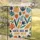 Botanical Shapes Flowers 'Hate Has No Home Here' - Inclusivity Statement Home Decor Garden Flag - 5