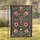 Coral Cream Tulip Daisy Flowers Sage Green Vines - Home Decor Gift Garden Flag - 1
