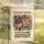 American Flag History Text Sunflowers Daisies - Patriotic Home Decor Gift for Veterans Garden Flag - 5