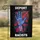 Deport Racists Blue Hand Barbed Wire - Activist Protest Statement Garden Flag - 1