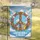 Peace Symbol Doves Flowers Hand Gesture - Inspiration Home Decor Gift Garden Flag - 5