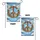 Peace Symbol Doves Flowers Hand Gesture - Inspiration Home Decor Gift Garden Flag - 4