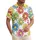 Yellow Center Daisy Flowers Tropical Foliage - Beach Vacation Home Decor Gift Hawaiian Shirt - 1