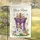 He Is Risen Wooden Cross Easter Bunny Spring Blossoms - Easter Holiday Gift Garden Flag - 5