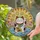 Maneki-Neko Beckoning Cat Japanese Cherry Blossom Golden Coin - Fortune Home Decor Gift Stained Glass Suncatcher - 2