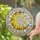 Luminous Crescent Moon with Scattered Five-Pointed Stars - Home Window Decor Gift Stained Glass Suncatcher - 2