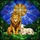 Majestic Golden Lion Lamb Radiant Cross Lush Foliage - Home Decor Christian Gift Stained Glass Suncatcher - 5