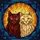 Fluffy Cats Sunburst Mosaic Home Decor Gift for Cat Lover Stained Glass Suncatcher - 5