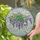 Lush Wisteria Flowers Cascading Green Leaves - Home Decor Gift for Garden Lover Stained Glass Suncatcher - 2