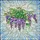Lush Wisteria Flowers Cascading Green Leaves - Home Decor Gift for Garden Lover Stained Glass Suncatcher - 5
