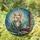 Sphynx Cat Antique Books Teacup - Home Decor Gift for Cat Lover Stained Glass Suncatcher - 1