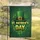 St. Patrick's Day Leprechaun Hat Shamrocks - Celebration Decor Garden Flag - 5