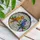 Colorful Parrot Pair Translucent Hearts Branch - Home Decor Gift for Bird Lovers Stained Glass Suncatcher - 3