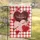 Valentine Hearts Gingham - Valentine's Day Gift Garden Flag - 5