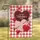 Valentine Hearts Gingham - Valentine's Day Gift Garden Flag - 1
