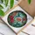Hummingbirds Blooming Flowers Garden - Wildlife Lover Home Decor Gift Stained Glass Suncatcher - 3